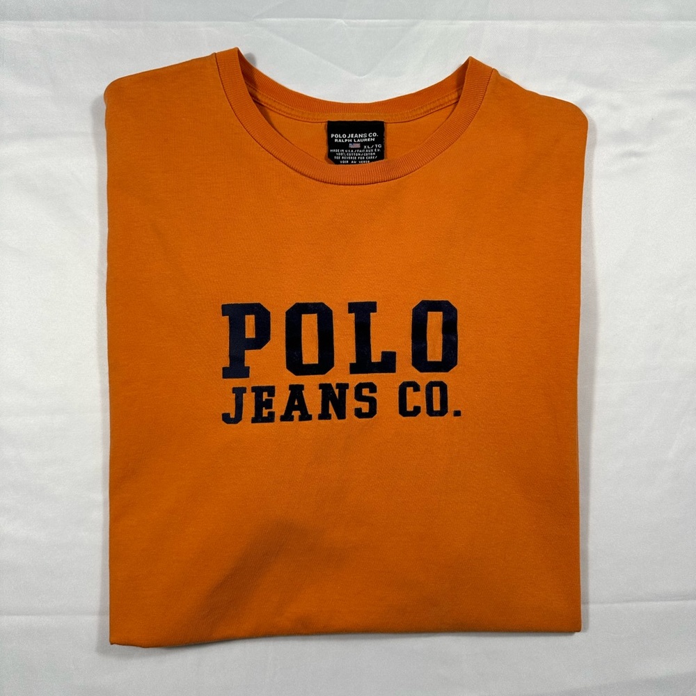 Vintage Polo Ralph Lauren Spell Out Streetwear T Shirt - Picture 3 of 8